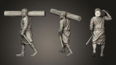 Military figurines Builder 3d model